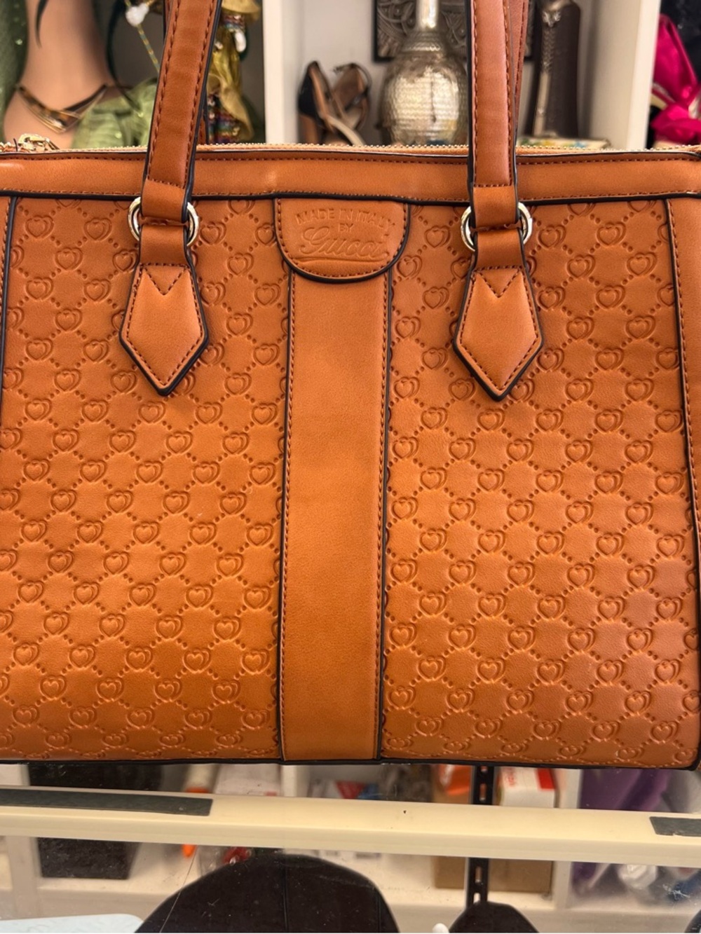 Chic Designer-Inspired Structured Tote